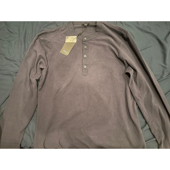 Rails Nordstrom Dress Shirt Button Down Perfect Navy Men's M Designer NWT - Picture 1 of 3
